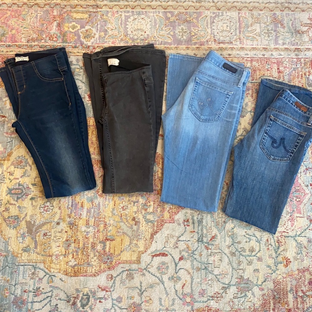 Free People & AG’s flare jeans